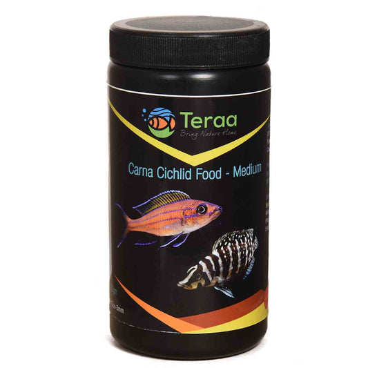 Teraa Carna Cichlid Food  Medium Fish Food 200gm