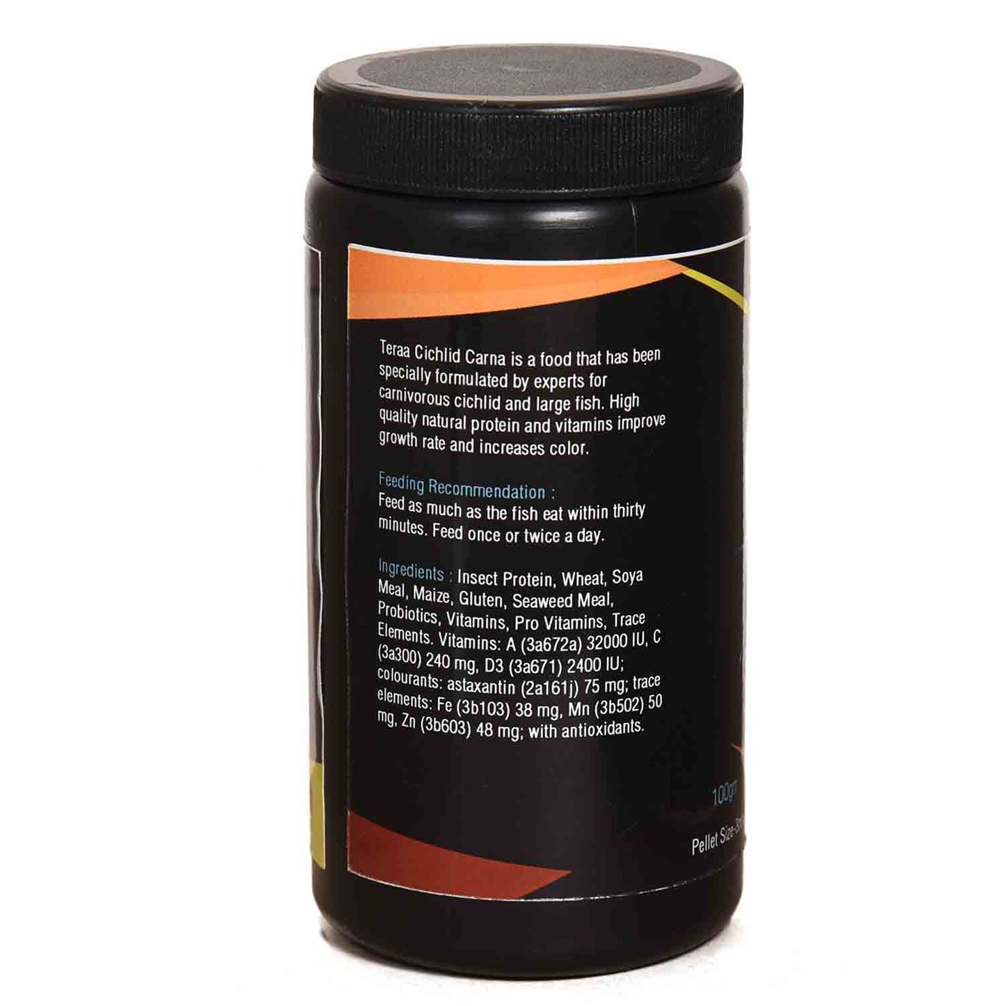 Teraa Carna Cichlid Food Medium Fish Food 200gm