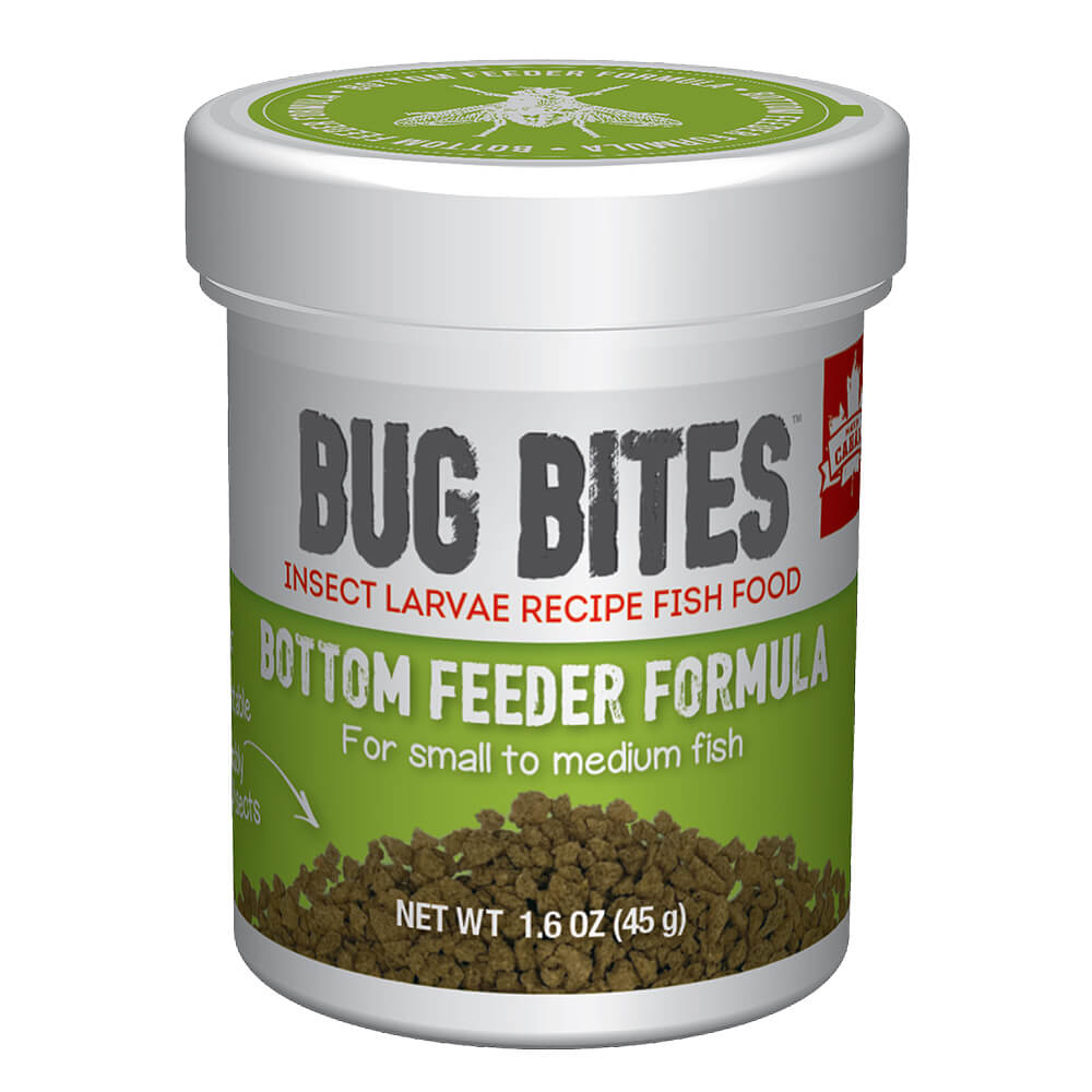 Bug Bites Bottom Feeder Granules (S-M), 1.6 oz (45 g)