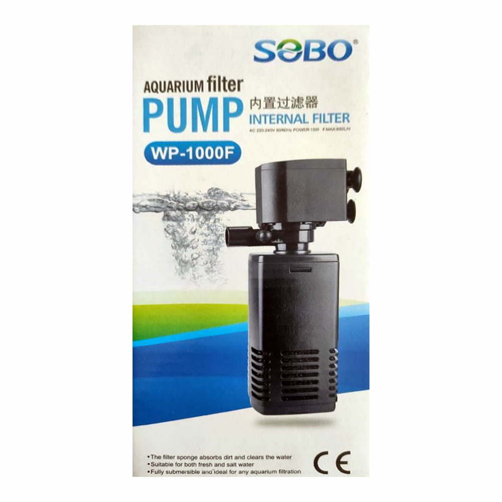 SOBO WP1000F Submersible Aquarium Internal Filter AQUA LOUNGE