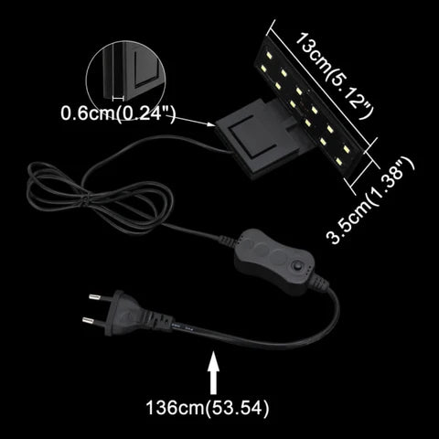 AST X3 Aquarium Led Light 6W For Small Fish Tank