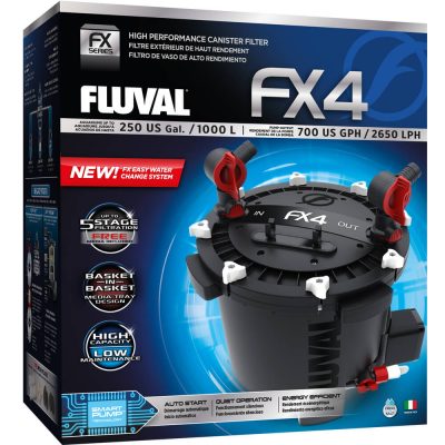 FX4 High Performance Canister Filter, up to 250 US Gal (1000 L)